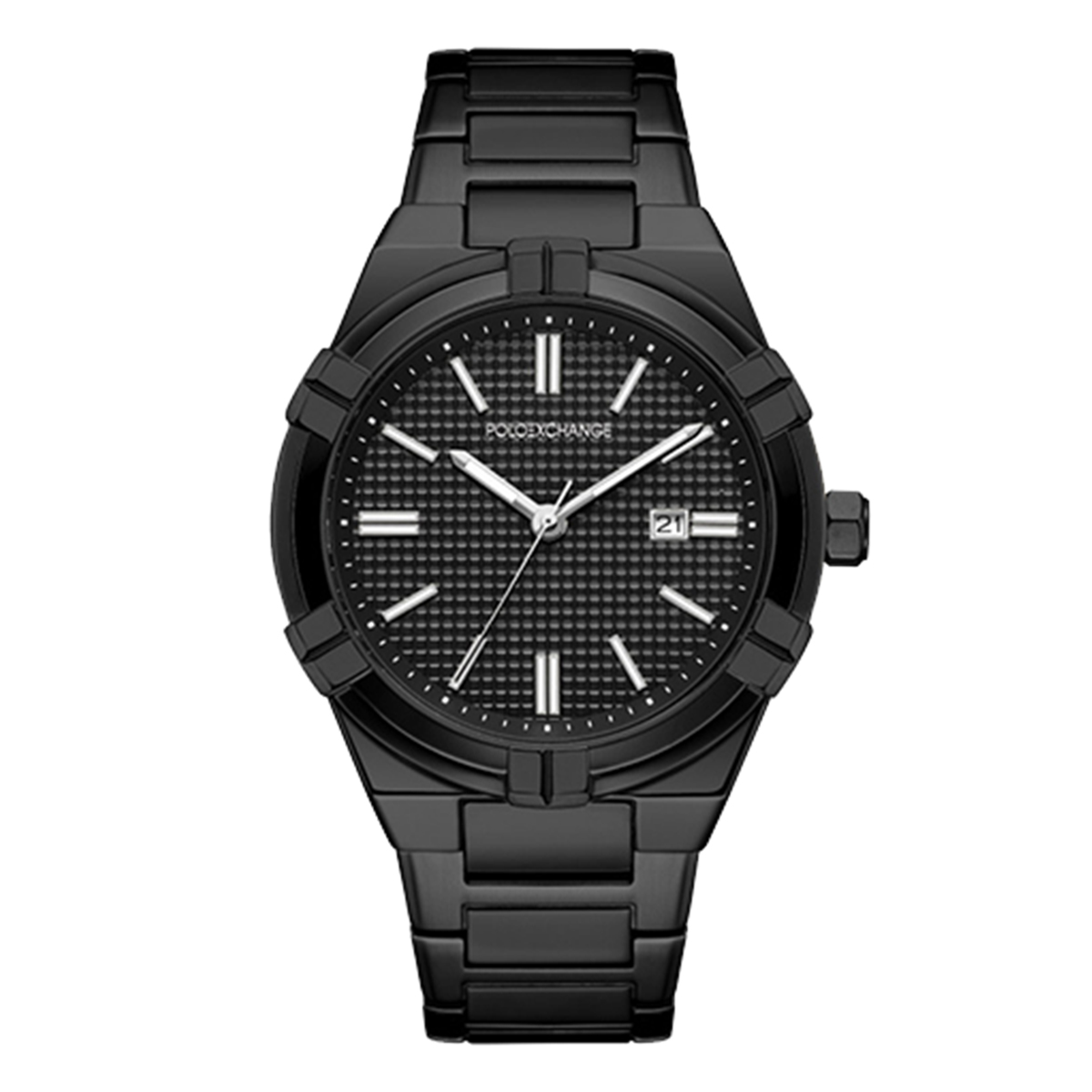 MONTRE POLOEXCHANGE HOMME SIMPLE ACIER